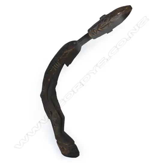 A large tribal ancestral figure,